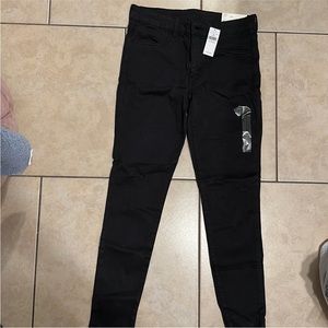 Brand new/ never worn/ jeggings/ black regular low rise